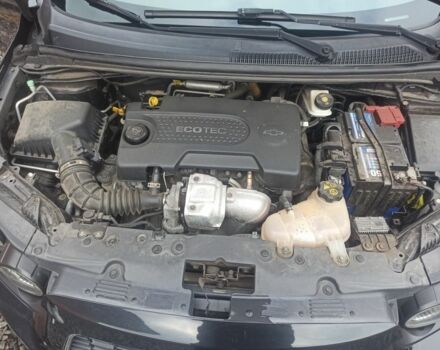 Черный Шевроле Авео, объемом двигателя 1.2 л и пробегом 236 тыс. км за 5400 $, фото 7 на Automoto.ua