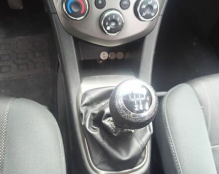 Черный Шевроле Авео, объемом двигателя 1.2 л и пробегом 236 тыс. км за 5400 $, фото 6 на Automoto.ua