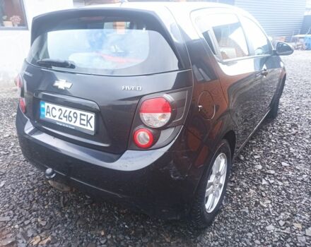 Черный Шевроле Авео, объемом двигателя 1.2 л и пробегом 236 тыс. км за 5400 $, фото 2 на Automoto.ua