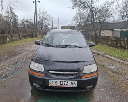 Чорний Шевроле Авео, об'ємом двигуна 1 л та пробігом 342 тис. км за 2300 $, фото 1 на Automoto.ua