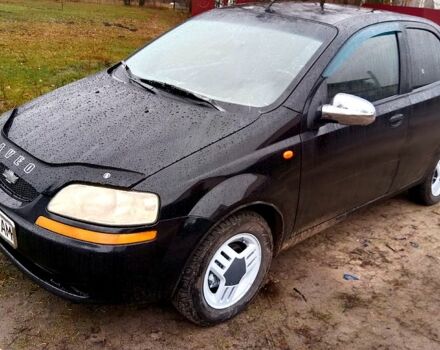 Черный Шевроле Авео, объемом двигателя 1.5 л и пробегом 200 тыс. км за 1700 $, фото 1 на Automoto.ua