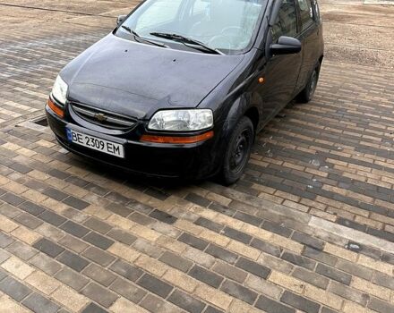 Черный Шевроле Авео, объемом двигателя 1.5 л и пробегом 175 тыс. км за 2600 $, фото 1 на Automoto.ua