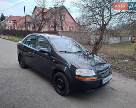 Черный Шевроле Авео, объемом двигателя 1.5 л и пробегом 245 тыс. км за 2150 $, фото 1 на Automoto.ua