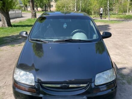 Шевроле Авео 2004 в Кременчуге на Automoto.ua Черный Шевроле Авео, объемом двигателя 1.5 л и пробегом 200 тыс. км за 2850 $, фото 1 на Automoto.ua