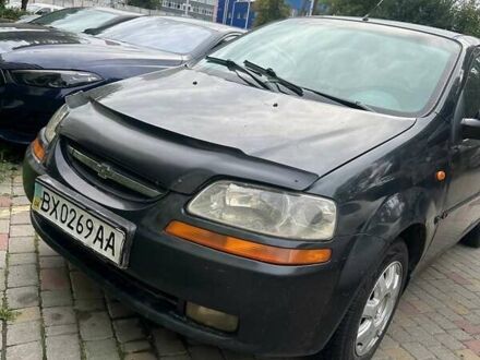 Черный Шевроле Авео, объемом двигателя 1.5 л и пробегом 230 тыс. км за 2600 $, фото 1 на Automoto.ua