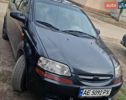 Черный Шевроле Авео, объемом двигателя 1.5 л и пробегом 190 тыс. км за 3000 $, фото 1 на Automoto.ua