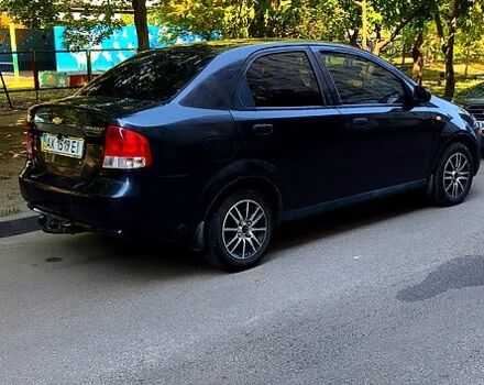 Черный Шевроле Авео, объемом двигателя 1.5 л и пробегом 165 тыс. км за 2199 $, фото 1 на Automoto.ua