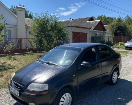 Черный Шевроле Авео, объемом двигателя 1.5 л и пробегом 3 тыс. км за 950 $, фото 1 на Automoto.ua