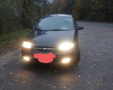 Черный Шевроле Авео, объемом двигателя 1.5 л и пробегом 200 тыс. км за 3200 $, фото 1 на Automoto.ua