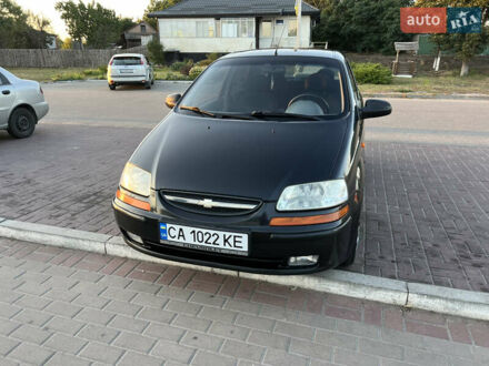 Чорний Шевроле Авео, об'ємом двигуна 1.5 л та пробігом 237 тис. км за 3100 $, фото 1 на Automoto.ua