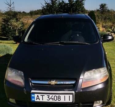 Чорний Шевроле Авео, об'ємом двигуна 1.5 л та пробігом 122 тис. км за 2800 $, фото 1 на Automoto.ua