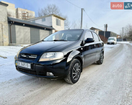 Чорний Шевроле Авео, об'ємом двигуна 1.5 л та пробігом 250 тис. км за 2600 $, фото 1 на Automoto.ua