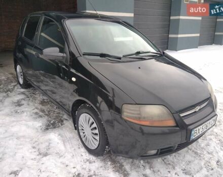 Черный Шевроле Авео, объемом двигателя 1.5 л и пробегом 234 тыс. км за 2199 $, фото 1 на Automoto.ua