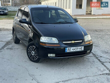 Черный Шевроле Авео, объемом двигателя 1.5 л и пробегом 210 тыс. км за 2750 $, фото 1 на Automoto.ua