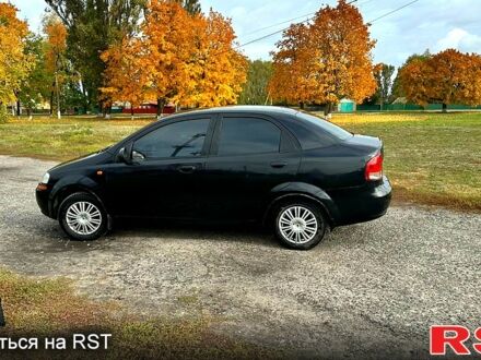 Черный Шевроле Авео, объемом двигателя 1.5 л и пробегом 175 тыс. км за 2600 $, фото 1 на Automoto.ua