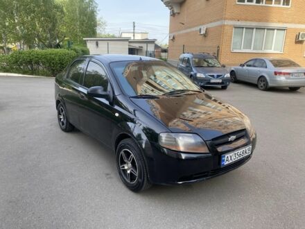 Шевроле Авео 2005 в Харькове на Automoto.ua Черный Шевроле Авео, объемом двигателя 1.5 л и пробегом 200 тыс. км за 2000 $, фото 1 на Automoto.ua