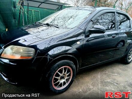 Черный Шевроле Авео, объемом двигателя 1.5 л и пробегом 268 тыс. км за 2999 $, фото 1 на Automoto.ua