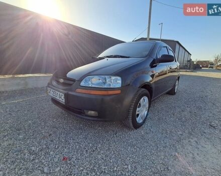 Черный Шевроле Авео, объемом двигателя 1.5 л и пробегом 192 тыс. км за 2899 $, фото 1 на Automoto.ua