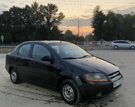 Черный Шевроле Авео, объемом двигателя 1.5 л и пробегом 250 тыс. км за 1650 $, фото 1 на Automoto.ua