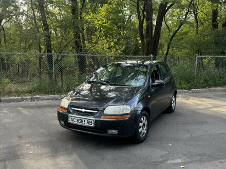 Черный Шевроле Авео, объемом двигателя 1.5 л и пробегом 260 тыс. км за 2100 $, фото 1 на Automoto.ua