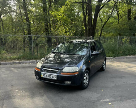 Черный Шевроле Авео, объемом двигателя 1.5 л и пробегом 260 тыс. км за 2100 $, фото 1 на Automoto.ua