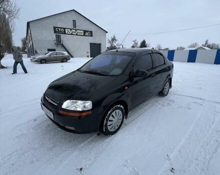 Черный Шевроле Авео, объемом двигателя 1.5 л и пробегом 267 тыс. км за 2999 $, фото 1 на Automoto.ua