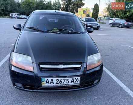 Черный Шевроле Авео, объемом двигателя 1.5 л и пробегом 322 тыс. км за 1900 $, фото 1 на Automoto.ua