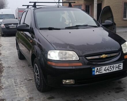 Черный Шевроле Авео, объемом двигателя 1.5 л и пробегом 217 тыс. км за 2800 $, фото 1 на Automoto.ua