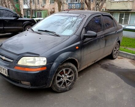 Чорний Шевроле Авео, об'ємом двигуна 1.5 л та пробігом 220 тис. км за 1750 $, фото 1 на Automoto.ua