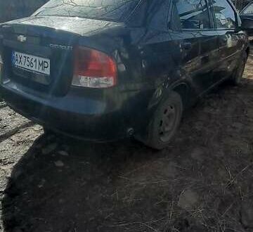 Шевроле Авео 2005 у Первомайском на Automoto.ua Чорний Шевроле Авео, об'ємом двигуна 1.5 л та пробігом 185 тис. км за 3000 $, фото 1 на Automoto.ua