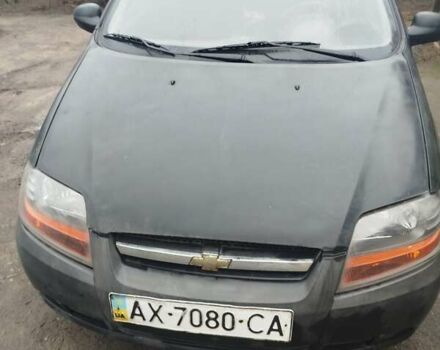 Черный Шевроле Авео, объемом двигателя 1.5 л и пробегом 226 тыс. км за 2400 $, фото 1 на Automoto.ua