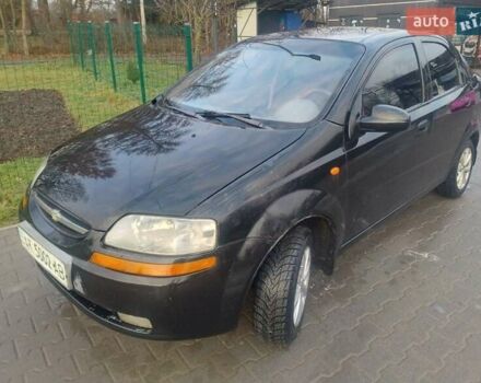 Черный Шевроле Авео, объемом двигателя 1.5 л и пробегом 555 тыс. км за 2500 $, фото 1 на Automoto.ua