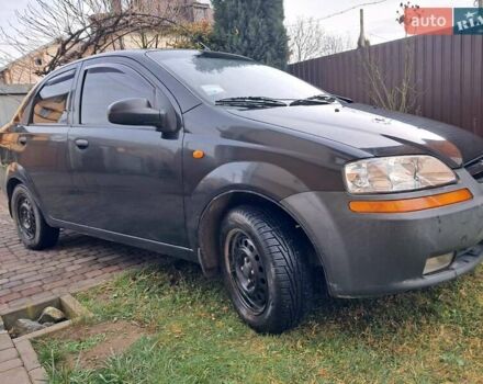 Черный Шевроле Авео, объемом двигателя 1.5 л и пробегом 191 тыс. км за 2450 $, фото 1 на Automoto.ua