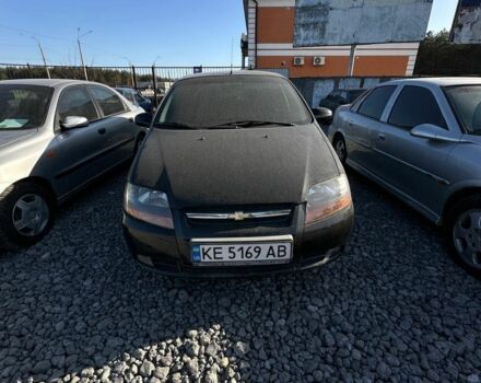 Черный Шевроле Авео, объемом двигателя 1.5 л и пробегом 190 тыс. км за 3000 $, фото 1 на Automoto.ua