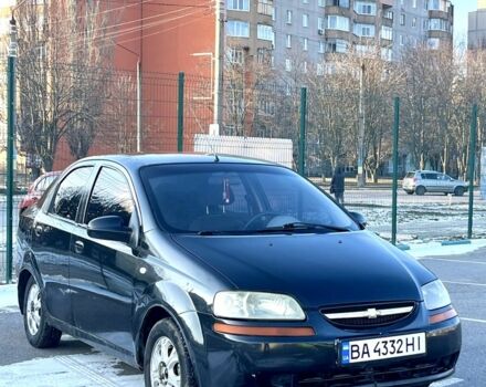 Черный Шевроле Авео, объемом двигателя 1.5 л и пробегом 260 тыс. км за 2800 $, фото 1 на Automoto.ua