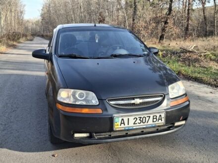 Черный Шевроле Авео, объемом двигателя 1.5 л и пробегом 270 тыс. км за 2500 $, фото 1 на Automoto.ua