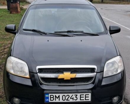 Черный Шевроле Авео, объемом двигателя 1.5 л и пробегом 216 тыс. км за 4000 $, фото 1 на Automoto.ua