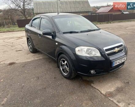 Черный Шевроле Авео, объемом двигателя 1.5 л и пробегом 192 тыс. км за 4750 $, фото 1 на Automoto.ua