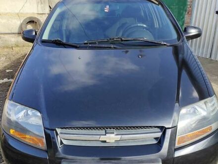 Черный Шевроле Авео, объемом двигателя 1.4 л и пробегом 137 тыс. км за 4000 $, фото 1 на Automoto.ua