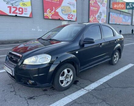 Черный Шевроле Авео, объемом двигателя 1.5 л и пробегом 300 тыс. км за 2900 $, фото 1 на Automoto.ua