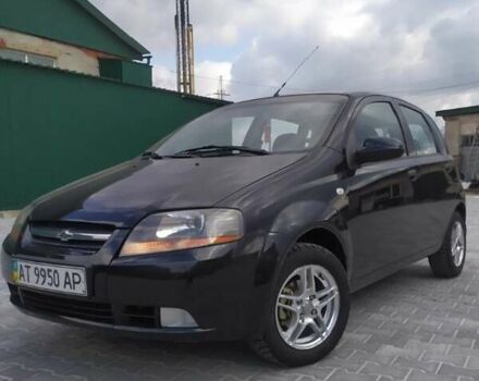 Черный Шевроле Авео, объемом двигателя 1.5 л и пробегом 133 тыс. км за 3200 $, фото 1 на Automoto.ua