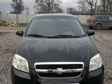 Черный Шевроле Авео, объемом двигателя 1.5 л и пробегом 215 тыс. км за 2900 $, фото 1 на Automoto.ua