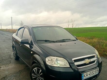 Черный Шевроле Авео, объемом двигателя 1.5 л и пробегом 290 тыс. км за 3300 $, фото 1 на Automoto.ua