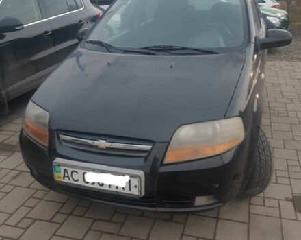 Чорний Шевроле Авео, об'ємом двигуна 1.5 л та пробігом 210 тис. км за 1500 $, фото 1 на Automoto.ua