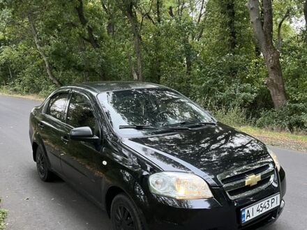 Черный Шевроле Авео, объемом двигателя 1.5 л и пробегом 251 тыс. км за 2900 $, фото 1 на Automoto.ua