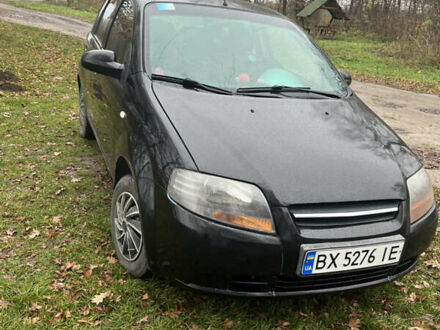 Черный Шевроле Авео, объемом двигателя 1.5 л и пробегом 125 тыс. км за 3000 $, фото 1 на Automoto.ua