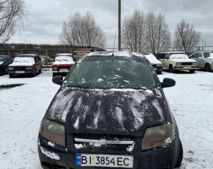 Чорний Шевроле Авео, об'ємом двигуна 1.5 л та пробігом 150 тис. км за 686 $, фото 1 на Automoto.ua