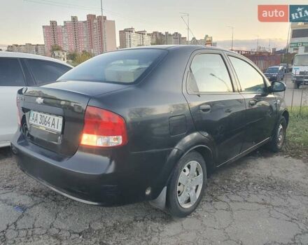 Черный Шевроле Авео, объемом двигателя 1.5 л и пробегом 120 тыс. км за 1600 $, фото 1 на Automoto.ua