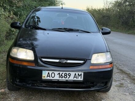 Чорний Шевроле Авео, об'ємом двигуна 1.5 л та пробігом 190 тис. км за 1350 $, фото 1 на Automoto.ua