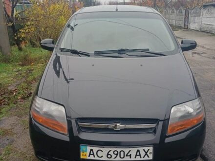 Чорний Шевроле Авео, об'ємом двигуна 10 л та пробігом 185 тис. км за 3500 $, фото 1 на Automoto.ua